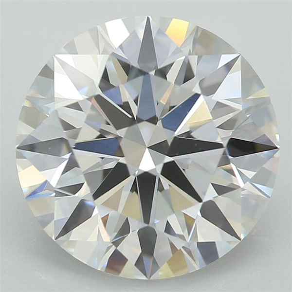 Lab-Grown 3.07 Carat Round Brilliant Diamond color E Clarity VVS2 With GIA Certificate, precious stones, engagement diamonds