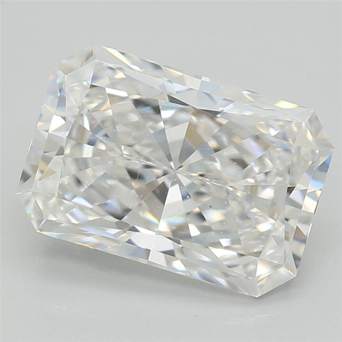 Lab-Grown 2.08 Carat Radiant Cut Diamond color E Clarity VS1 With GIA Certificate, precious stones, engagement diamonds