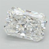 Lab-Grown 2.09 Carat Radiant Cut Diamond color D Clarity VVS2 With GIA Certificate, precious stones, engagement diamonds