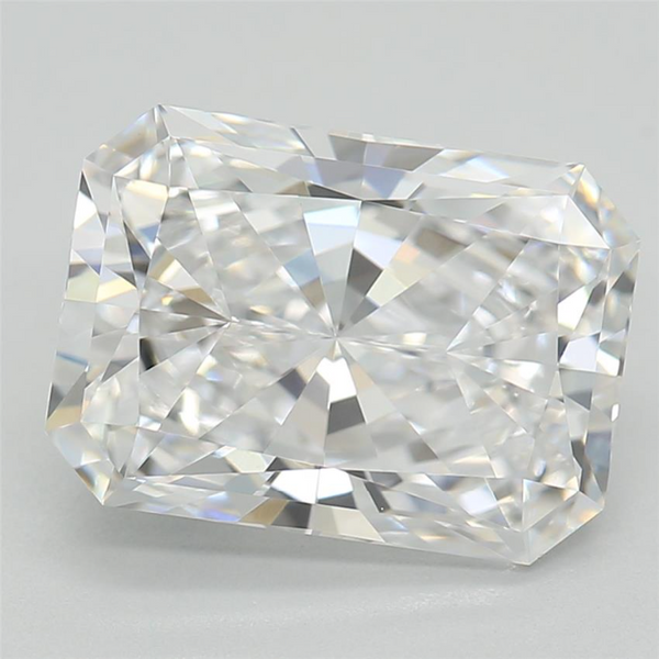 Lab-Grown 2.10 Carat Radiant Cut Diamond color D Clarity VVS2 With GIA Certificate, precious stones, engagement diamonds