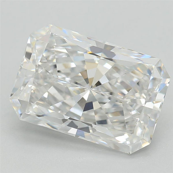 Lab-Grown 2.10 Carat Radiant Cut Diamond color E Clarity VVS2 With GIA Certificate, precious stones, engagement diamonds