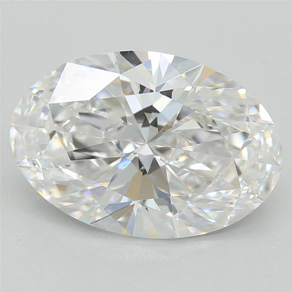 Lab-Grown 2.09 Carat Oval Shape Diamond color D Clarity VS1 With GIA Certificate, precious stones, engagement diamonds