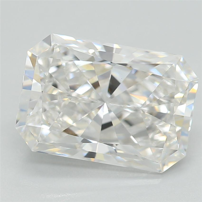 Lab-Grown 2.04 Carat Radiant Cut Diamond color E Clarity VVS2 With GIA Certificate, precious stones, engagement diamonds