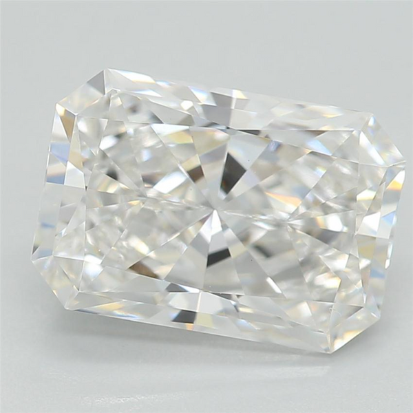 Lab-Grown 2.04 Carat Radiant Cut Diamond color E Clarity VVS2 With GIA Certificate, precious stones, engagement diamonds