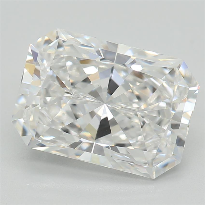 Lab-Grown 2.07 Carat Radiant Cut Diamond color D Clarity VVS2 With GIA Certificate, precious stones, engagement diamonds