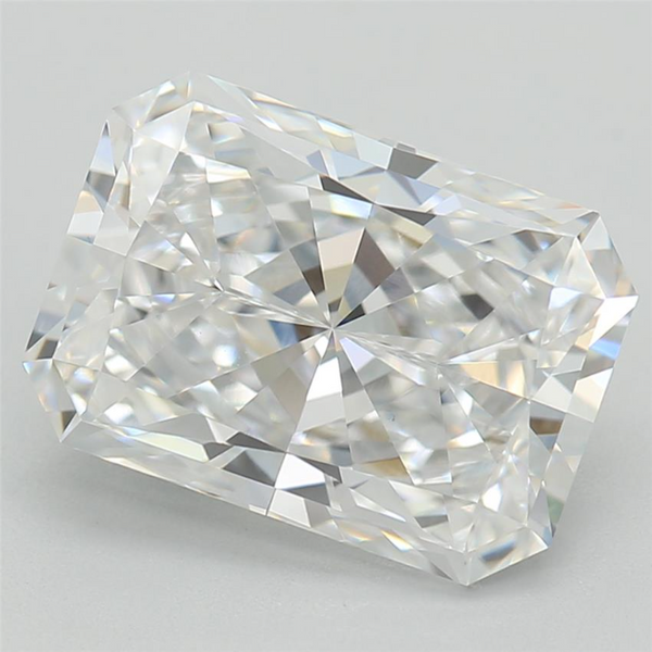 Lab-Grown 2.08 Carat Radiant Cut Diamond color D Clarity VS1 With GIA Certificate, precious stones, engagement diamonds