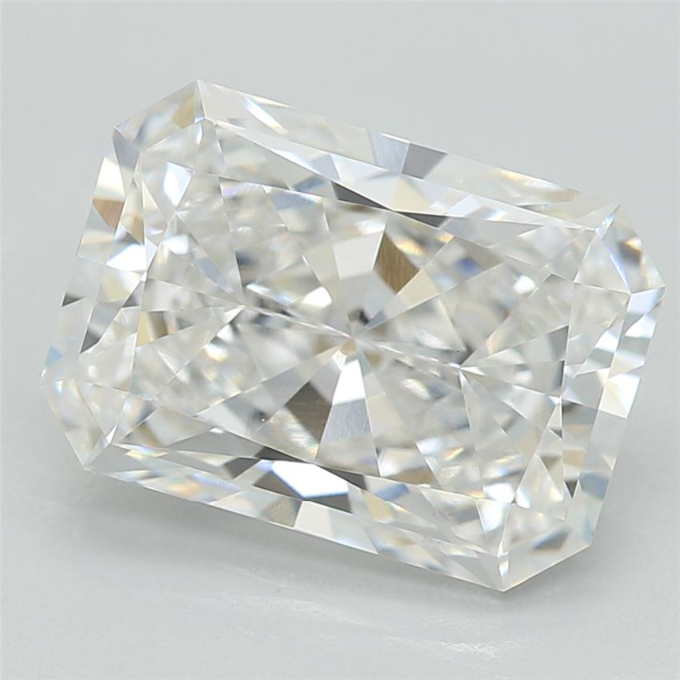 Lab-Grown 2.08 Carat Radiant Cut Diamond color E Clarity VVS2 With GIA Certificate, precious stones, engagement diamonds