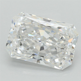 Lab-Grown 2.09 Carat Radiant Cut Diamond color D Clarity VS1 With GIA Certificate, precious stones, engagement diamonds