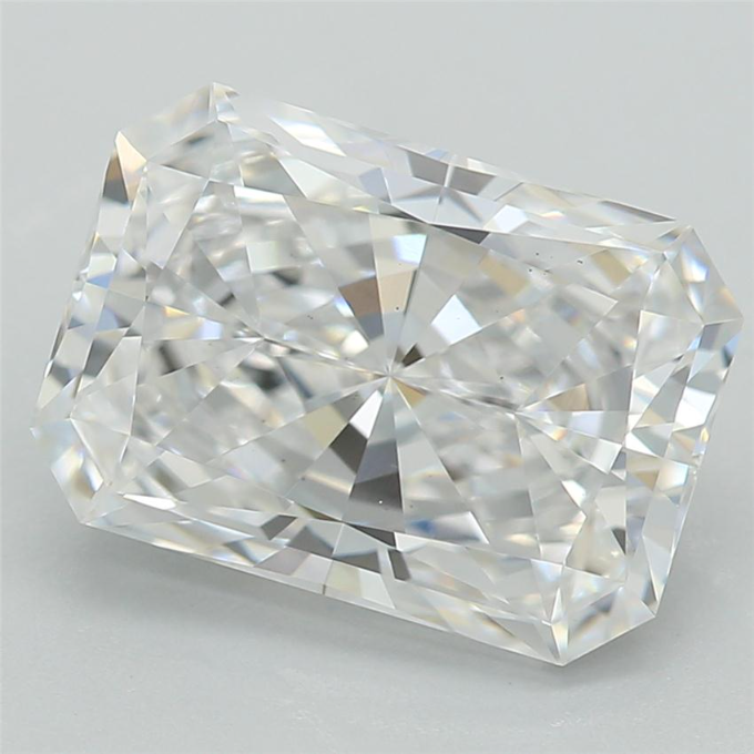Lab-Grown 2.09 Carat Radiant Cut Diamond color D Clarity VS1 With GIA Certificate, precious stones, engagement diamonds