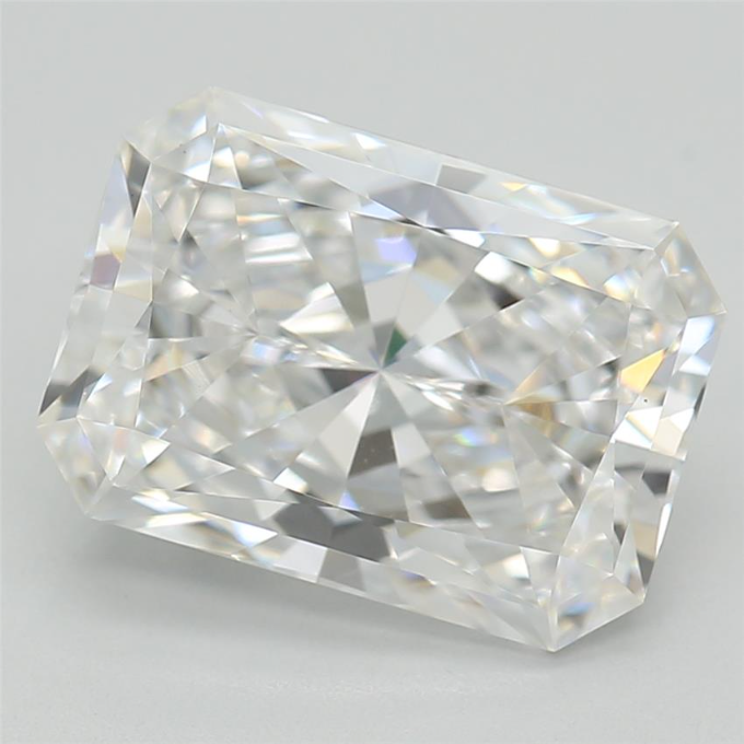 Lab-Grown 2.09 Carat Radiant Cut Diamond color E Clarity VS1 With GIA Certificate, precious stones, engagement diamonds