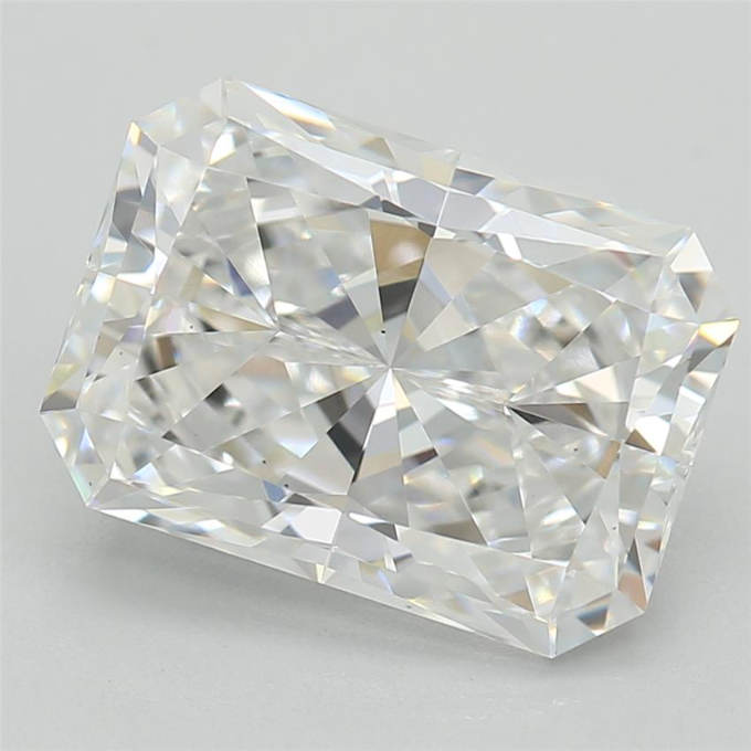 Lab-Grown 2.09 Carat Radiant Cut Diamond color E Clarity VS1 With GIA Certificate, precious stones, engagement diamonds