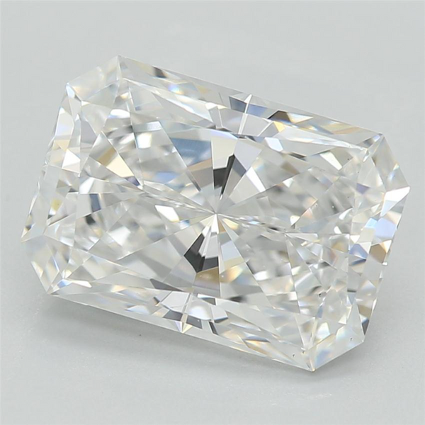 Lab-Grown 2.09 Carat Radiant Cut Diamond color E Clarity VS1 With GIA Certificate, precious stones, engagement diamonds