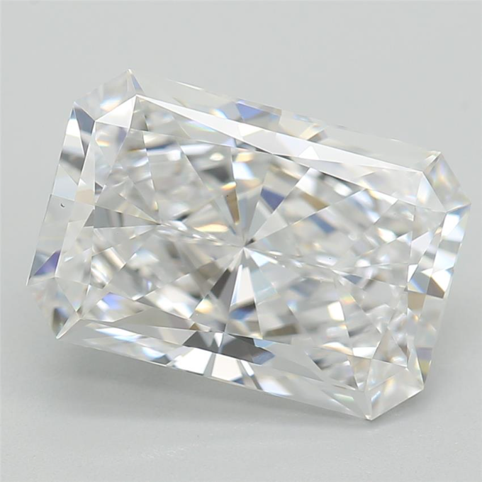 Lab-Grown 2.10 Carat Radiant Cut Diamond color D Clarity VS1 With GIA Certificate, precious stones, engagement diamonds