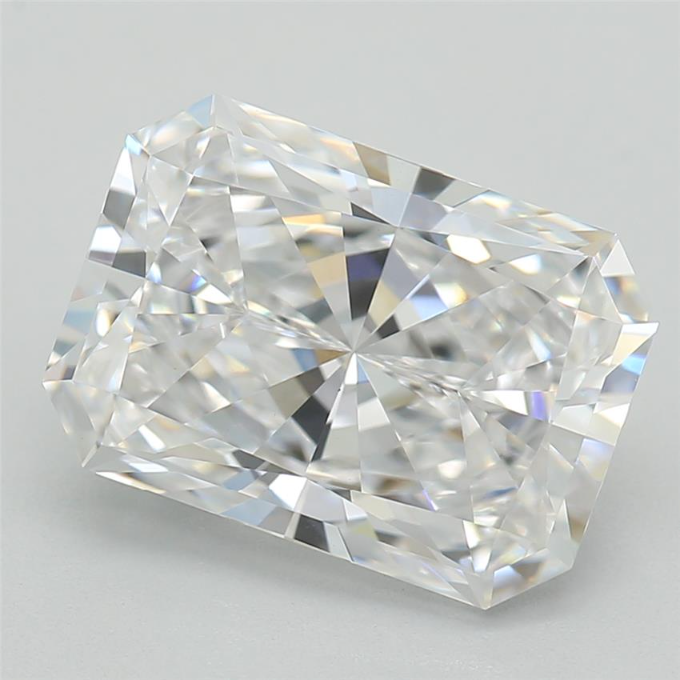 Lab-Grown 2.10 Carat Radiant Cut Diamond color D Clarity VS1 With GIA Certificate, precious stones, engagement diamonds