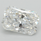 Lab-Grown 2.10 Carat Radiant Cut Diamond color D Clarity VS1 With GIA Certificate, precious stones, engagement diamonds