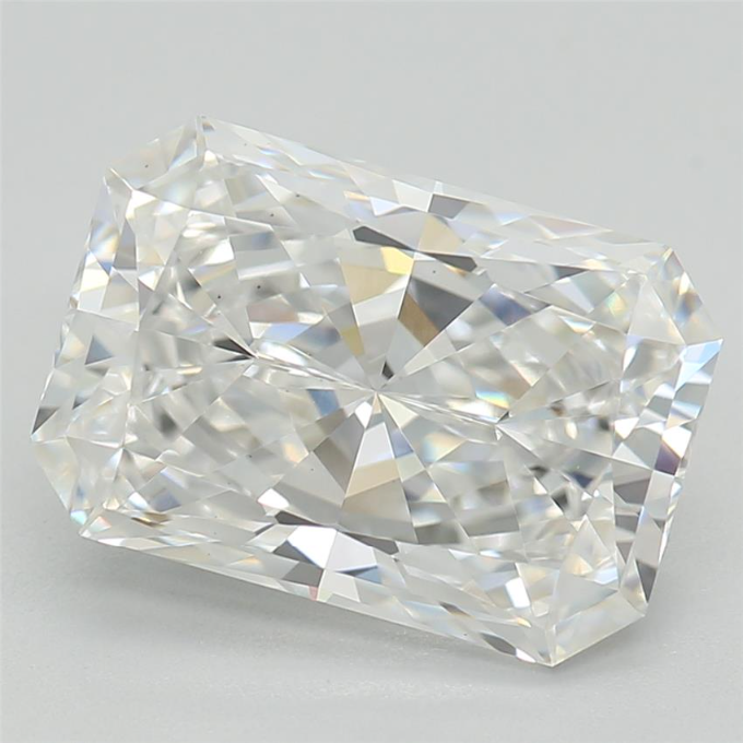 Lab-Grown 2.10 Carat Radiant Cut Diamond color E Clarity VS1 With GIA Certificate, precious stones, engagement diamonds