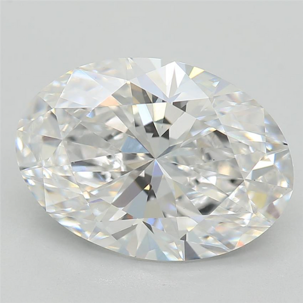 Lab-Grown 2.09 Carat Oval Shape Diamond color D Clarity VS1 With GIA Certificate, precious stones, engagement diamonds