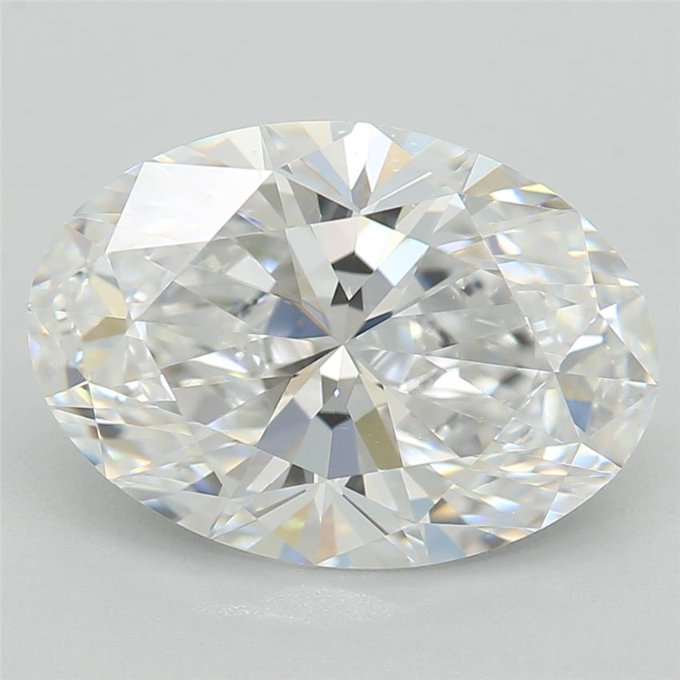 Lab-Grown 2.09 Carat Oval Shape Diamond color E Clarity VVS2 With GIA Certificate, precious stones, engagement diamonds