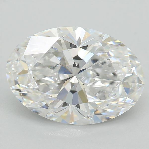 Lab-Grown 2.09 Carat Oval Shape Diamond color E Clarity VVS2 With GIA Certificate, precious stones, engagement diamonds