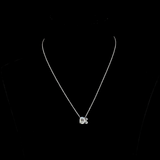 Lab-Grown 2.12 Carat MIX G-VS1 Diamond 14K White Gold Pendant Pendant