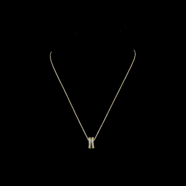 Lab-Grown 1.25 Carat MIX - Diamond 14K Yellow Gold Pendant Pendant