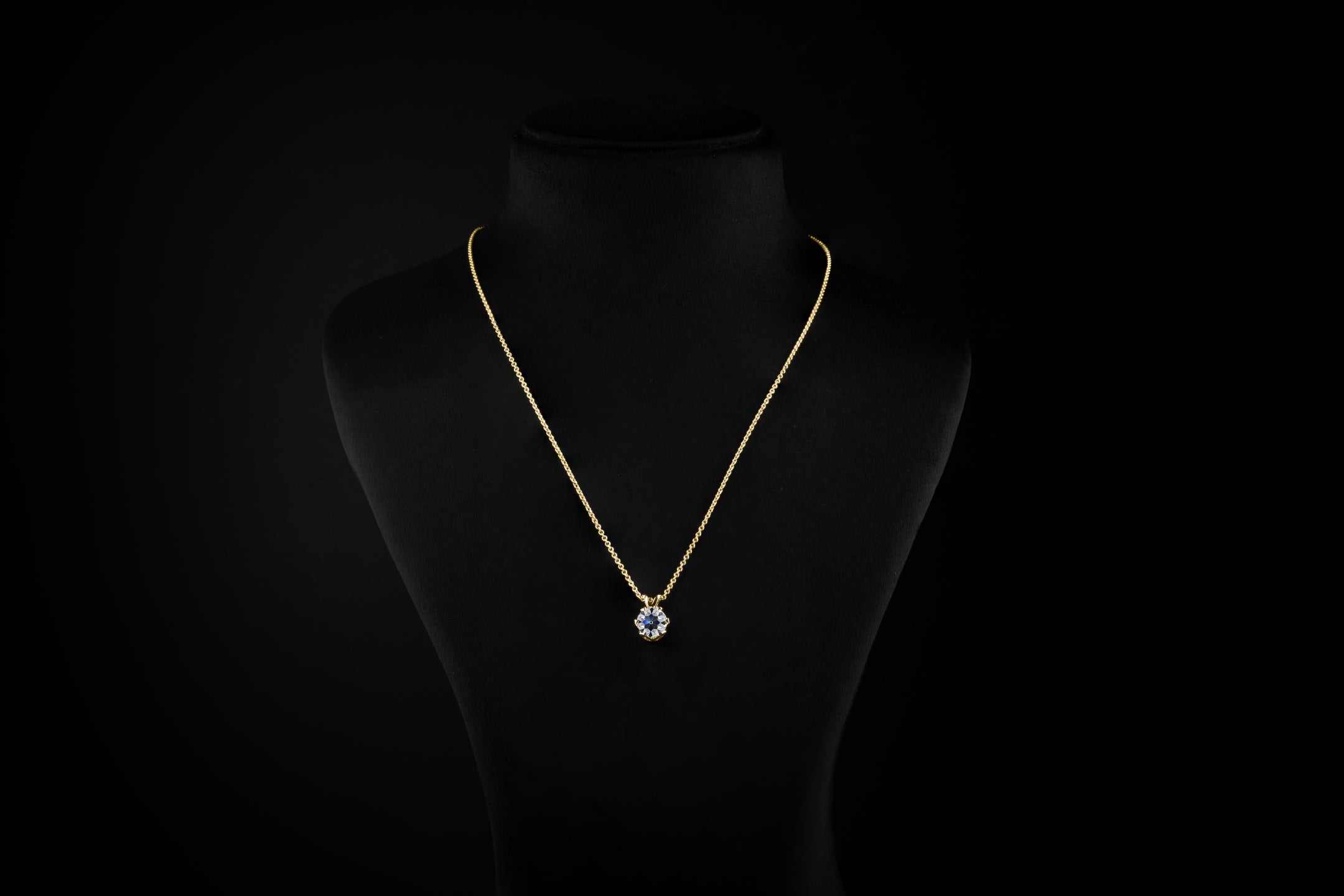Lab-Grown 2.06 Carat Old European Brilliant D-VS1 Diamond 14K Yellow Gold Solita