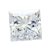 Lab-Grown 1.12 Carat Princess Cut Diamond color D Clarity VVS2 With GIA Certificate, precious stones, engagement diamonds