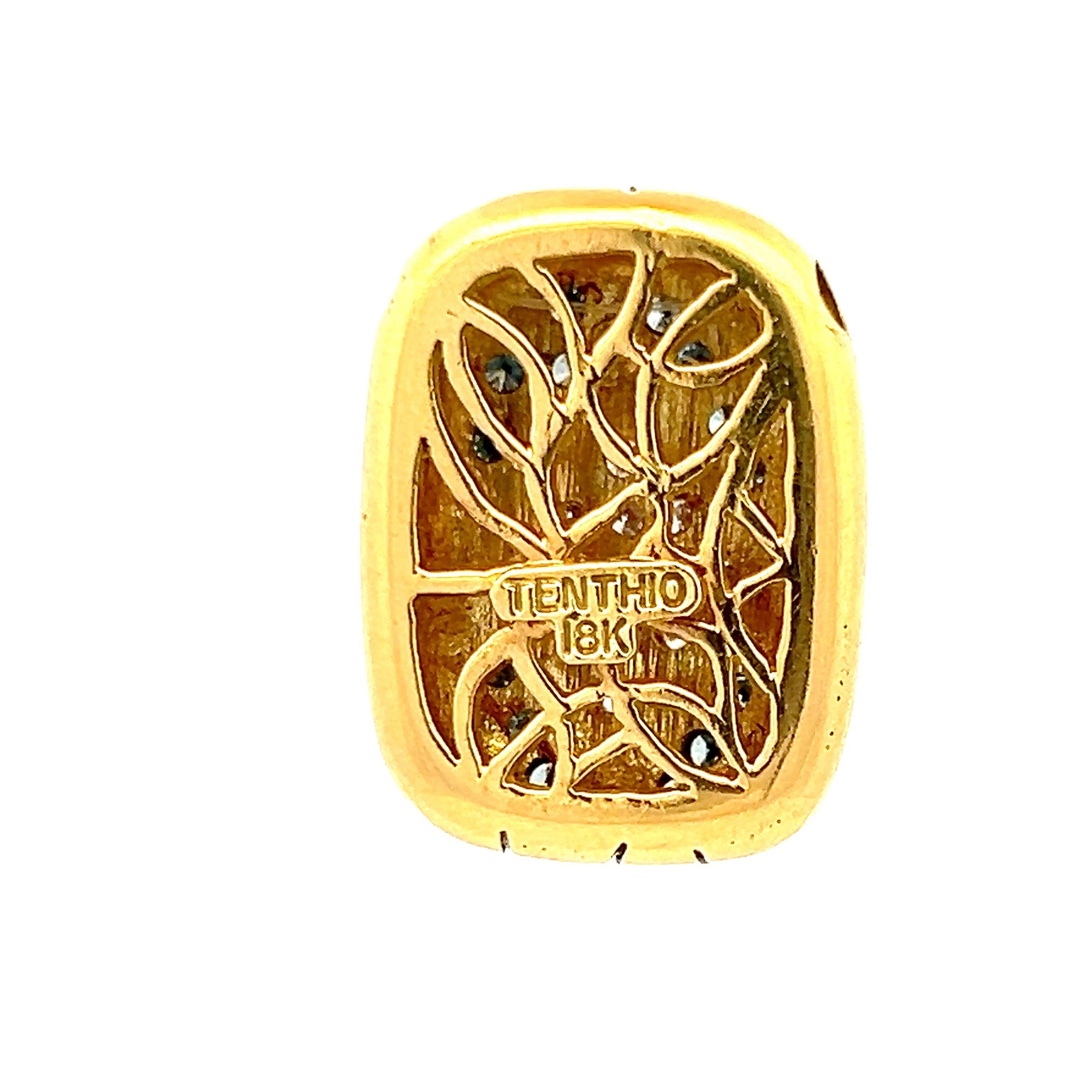 0.41 Carat Round Brilliant G-Fancy Brown Diamond 18 Karat Yellow Gold Pendant