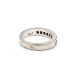 0.27 Carat Round Brilliant H SI1 Diamond Platinum Band Ring