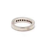 0.27 Carat Round Brilliant H SI1 Diamond Platinum Band Ring