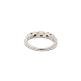  Diamond Platinum Band Ring