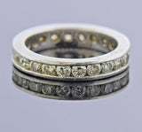 1.60 Carat Round Brilliant I SI1 Diamond Platinum Band Ring