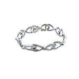 Tiffany & Co 3.50 Carat Round Brilliant F VS1 Diamond Platinum Link Bracelet