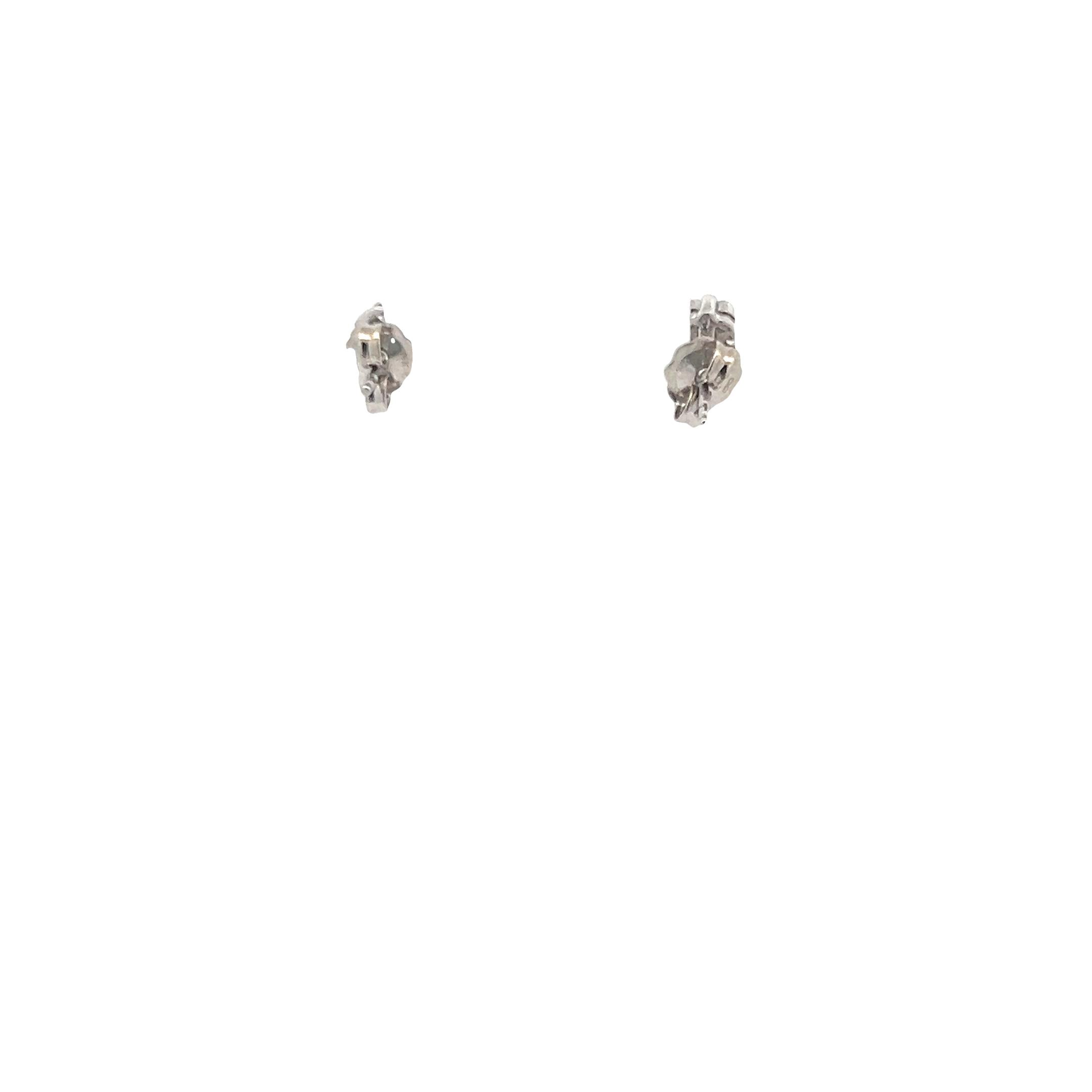 2.11 Carat Marquis Shape and Round Brilliant Diamond Platinum Drop Earrings