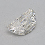 0.38 Carat Half Moon Shape Diamond color G Clarity SI1, natural diamonds, precious stones, engagement diamonds