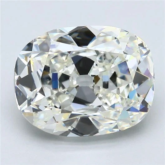 5.22 Carat Old Miner Cut Engagement Natural Mined Diamond J Color IF Clarity With GIA Certificate