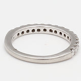 0.60 Carat Round Brilliant H VS1 Diamond Platinum Band Ring