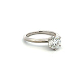 Tiffany & Co 1.20 Carat Round Brilliant F VS1 Diamond Platinum Engagement Ring