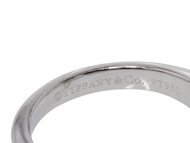 Tiffany & Co 1.27 Carat Round Brilliant H VVS2 Diamond Platinum Engagement Ring
