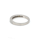 Tiffany & Co 0.39 Carat Round Brilliant G VS1 Diamond Platinum Band Ring