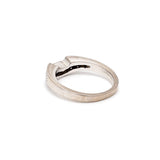 Tacori 0.10 Carat Round Brilliant H VS1 Diamond Platinum Band Ring