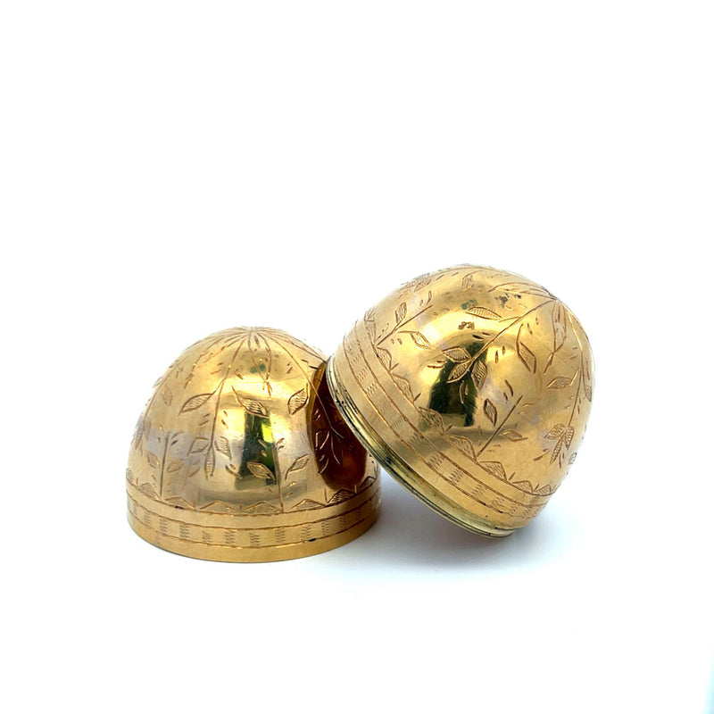 Faberge Vintage 22.70 Grams 18 Karat Yellow Golden Egg Box