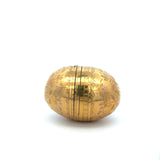 Faberge Vintage 22.70 Grams 18 Karat Yellow Golden Egg Box