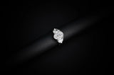 Lab-Grown 1.65 Carat Oval E-VVS2 Diamond Platinum 3 Stones Ring