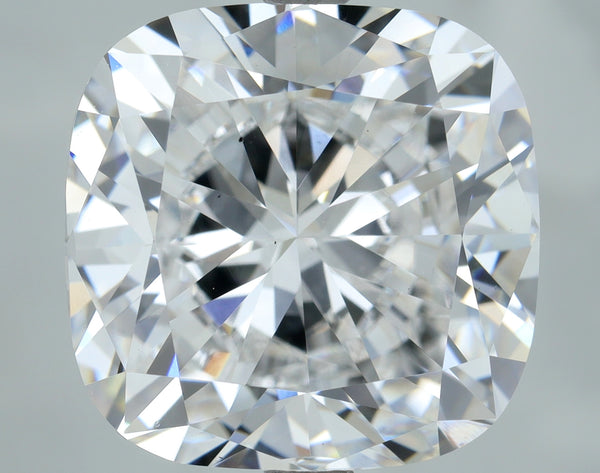 Lab-Grown 7.01 Carat Cushion Brilliant Diamond color E Clarity VS1, precious stones, engagement diamonds