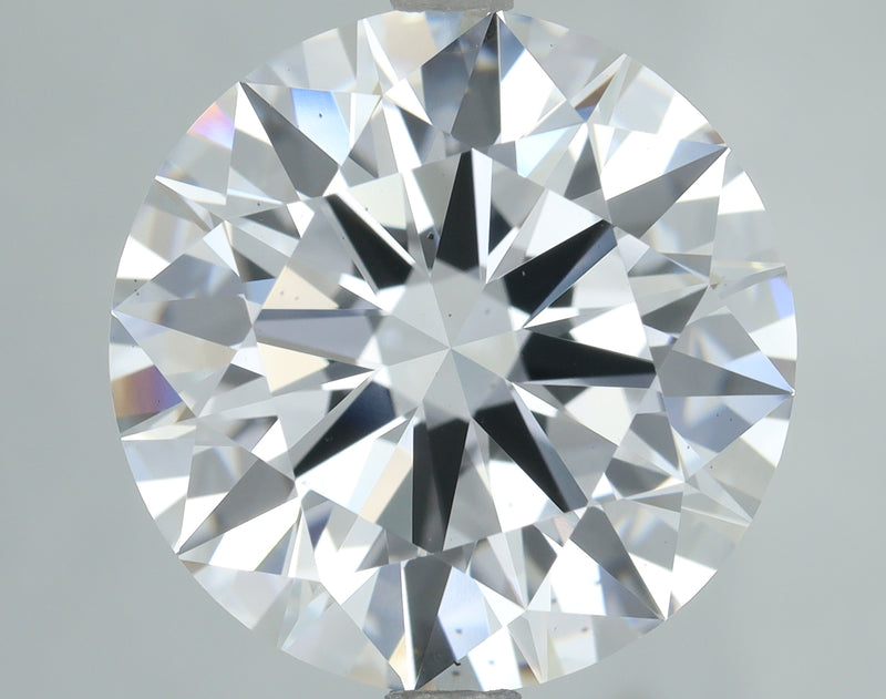 Lab-Grown 5.13 Carat Round Brilliant Diamond color E Clarity VS2, precious stones, engagement diamonds