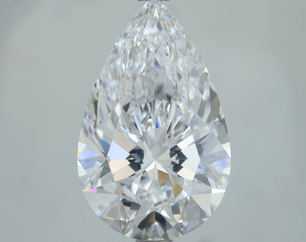 Lab-Grown 4.01 Carat Pear Shape Diamond color E Clarity VS1 With GIA Certificate, precious stones, engagement diamonds