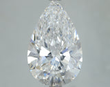 Lab-Grown 4.01 Carat Pear Shape Diamond color D Clarity VS1, precious stones, engagement diamonds