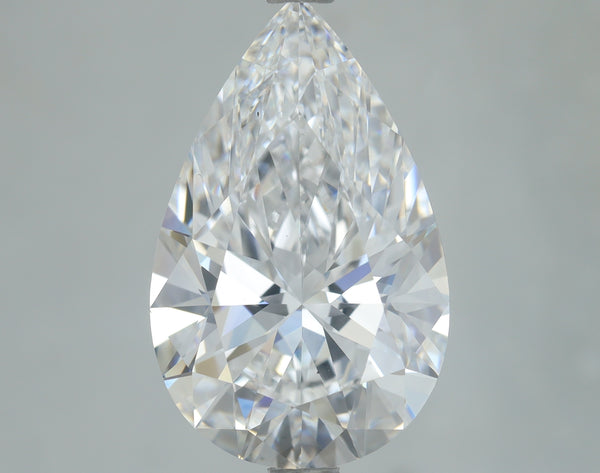 Lab-Grown 4.01 Carat Pear Shape Diamond color D Clarity VS1, precious stones, engagement diamonds