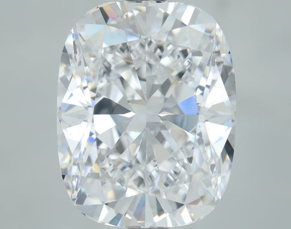 Lab-Grown 5.51 Carat Cushion Brilliant Diamond color D Clarity VS1, precious stones, engagement diamonds